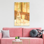 Vincent van Gogh - Stillleben mit Absinthe Leinwanddruck (Insitu (Wohnzimmer))