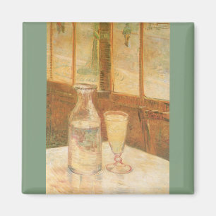 Vincent van Gogh - Stillleben mit Absinthe Magnet