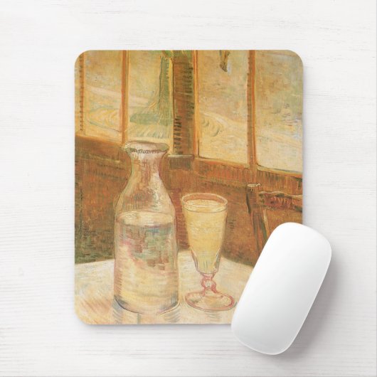 Vincent van Gogh - Stillleben mit Absinthe Mousepad (Mit Mouse)