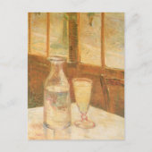 Vincent van Gogh - Stillleben mit Absinthe Postkarte (Vorderseite)