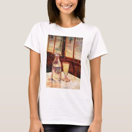 Vincent Van Gogh - Stillleben mit Absinthe T-Shirt (Vorderseite)