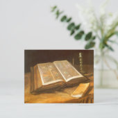 Vincent van Gogh - Stillleben mit Bibel (Stehend Vorderseite)