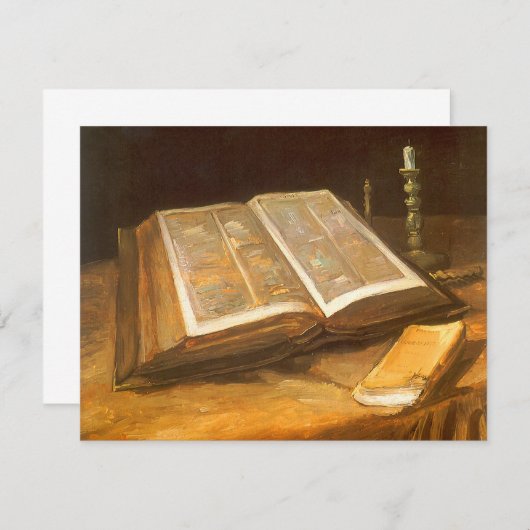 Vincent van Gogh - Stillleben mit Bibel (Vorne/Hinten)