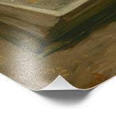 Vincent van Gogh - Stillleben mit Bibel Fotodruck (Ecke)