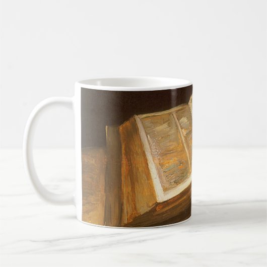 Vincent van Gogh - Stillleben mit Bibel Kaffeetasse (Links)