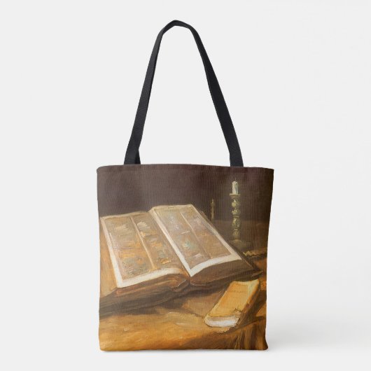 Vincent van Gogh - Stillleben mit Bibel Tasche (Rückseite)