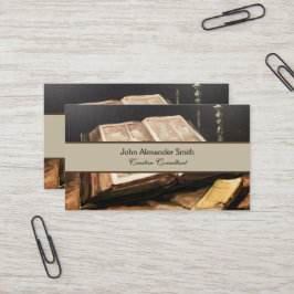 Vincent van Gogh: Stillleben mit Bibel Visitenkarte