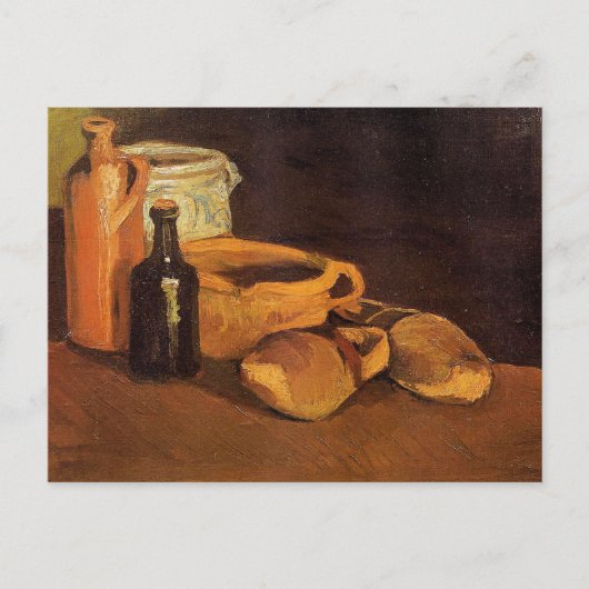 Vincent van Gogh - Stillleben mit Clogs, Pots, Postkarte (Vorderseite)