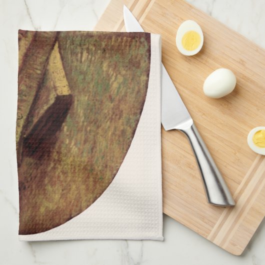 Vincent van Gogh - Stillleben mit drei Büchern Geschirrtuch (Viertel Falte)