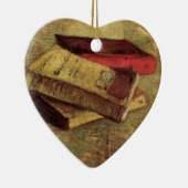 Vincent van Gogh - Stillleben mit drei Büchern Keramik Ornament (Rechts)