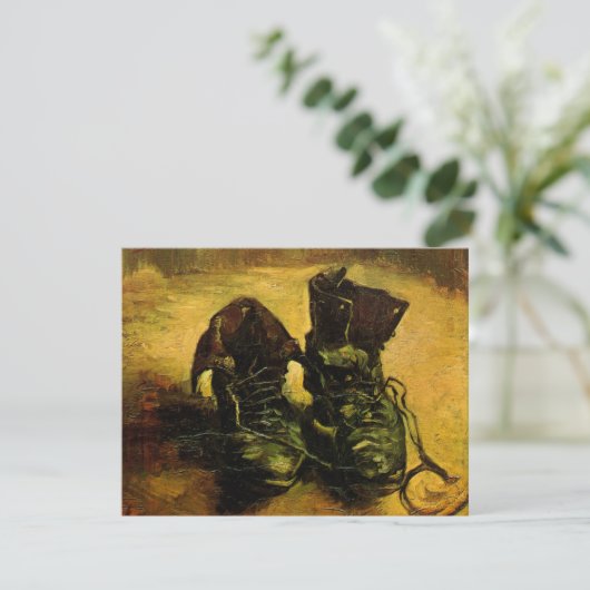 Vincent van Gogh - Stillleben mit einem Paar Schuh (Stehend Vorderseite)