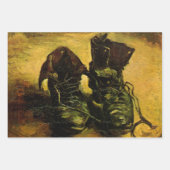 Vincent van Gogh - Stillleben mit einem Paar Schuh Geschenkpapier Set (Vorderseite)