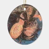 Vincent van Gogh - Stillleben mit einem Paar Schuh Keramik Ornament (Links)