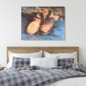 Vincent van Gogh - Stillleben mit einem Paar Schuh Leinwanddruck (Insitu (Schlafzimmer))