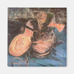 Vincent van Gogh - Stillleben mit einem Paar Schuh Magnet