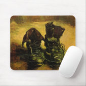 Vincent van Gogh - Stillleben mit einem Paar Schuh Mousepad (Mit Mouse)