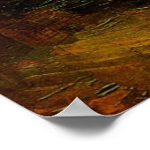 Vincent van Gogh - Stillleben mit einem Paar Schuh Poster (Ecke)