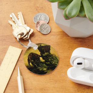 Vincent van Gogh - Stillleben mit einem Paar Schuh Schlüsselanhänger