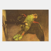 Vincent van Gogh - Stillleben mit grünem Papagei Geschenkpapier Set (Vorderseite 2)