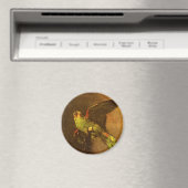 Vincent van Gogh - Stillleben mit grünem Papagei Magnet (In Situ (Geschirrspüler))