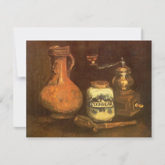 Vincent van Gogh - Stillleben mit Kaffeemühle (Vorderseite)