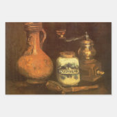 Vincent van Gogh - Stillleben mit Kaffeemühle Geschenkpapier Set (Vorderseite)