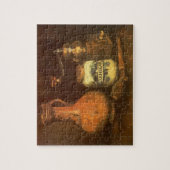 Vincent van Gogh - Stillleben mit Kaffeemühle Puzzle (Vertikal)