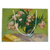 Vincent Van Gogh Stillleben mit Oleander Große Geschenktüte (Rückseite)