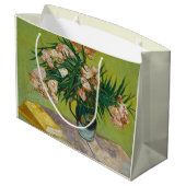 Vincent Van Gogh Stillleben mit Oleander Große Geschenktüte (Rückseite Schrägansicht)
