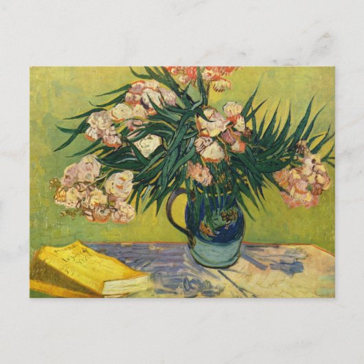 Vincent van Gogh - Stillleben mit Oleander Postkarte (Vorderseite)