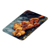 Vincent Van Gogh - Stillleben mit Pears Fine Art Magnet (Linke Seite)