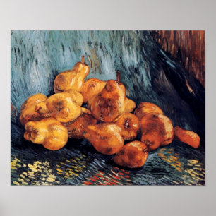 Vincent Van Gogh - Stillleben mit Pears Fine Art Poster