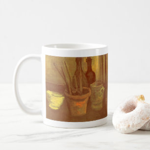 Vincent van Gogh - Stillleben mit Pinsel in einem  Kaffeetasse