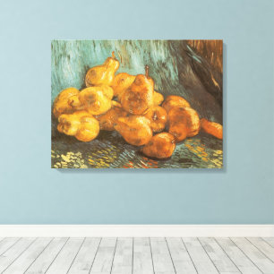 Vincent van Gogh - Stillleben mit Quittenbirnen Leinwanddruck
