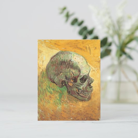 Vincent van Gogh - Stillleben mit Skull (Stehend Vorderseite)