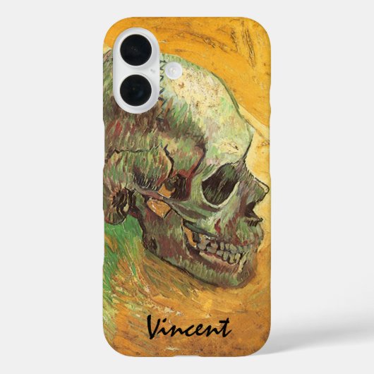 Vincent van Gogh - Stillleben mit Skull Case-Mate iPhone Hülle (Rückseite)