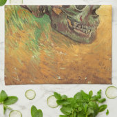 Vincent van Gogh - Stillleben mit Skull Handtuch (Gefaltet)