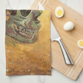 Vincent van Gogh - Stillleben mit Skull Handtuch (Viertel Falte)