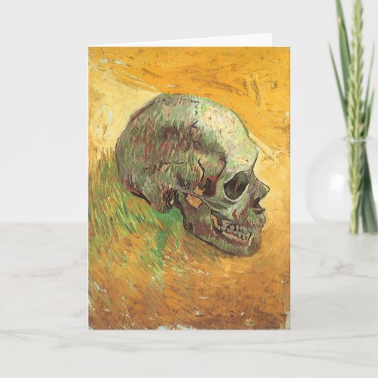 Vincent van Gogh - Stillleben mit Skull Karte (Vorderseite)