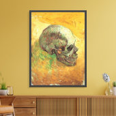 Vincent van Gogh - Stillleben mit Skull Leinwanddruck (Insitu (Wohnzimmer))
