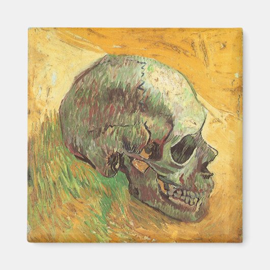 Vincent van Gogh - Stillleben mit Skull Magnet (Vorne)