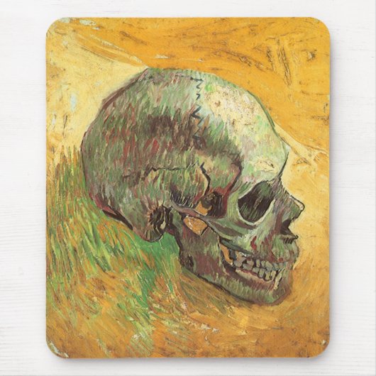 Vincent van Gogh - Stillleben mit Skull Mousepad (Vorne)