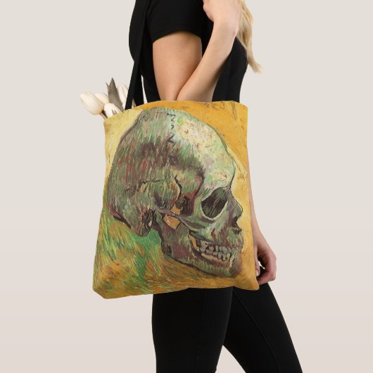 Vincent van Gogh - Stillleben mit Skull Tasche (Von Nahem)