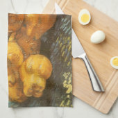 Vincent van Gogh - Stillleben mit stillen Birnen Geschirrtuch (Viertel Falte)