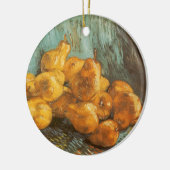 Vincent van Gogh - Stillleben mit stillen Birnen Keramik Ornament (Links)