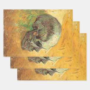 Vincent van Gogh - Stillleben mit Totenkopf Geschenkpapier Set