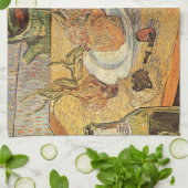 Vincent van Gogh - Stillleben mit Zeichnend Vorsta Geschirrtuch (Gefaltet)