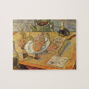 Vincent van Gogh - Stillleben mit Zeichnend Vorsta Puzzle