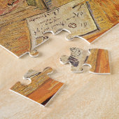 Vincent van Gogh - Stillleben mit Zeichnend Vorsta Puzzle (Seite)