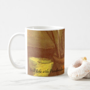 Vincent van Gogh - Stillleben Pinsel im Topf Kaffeetasse
